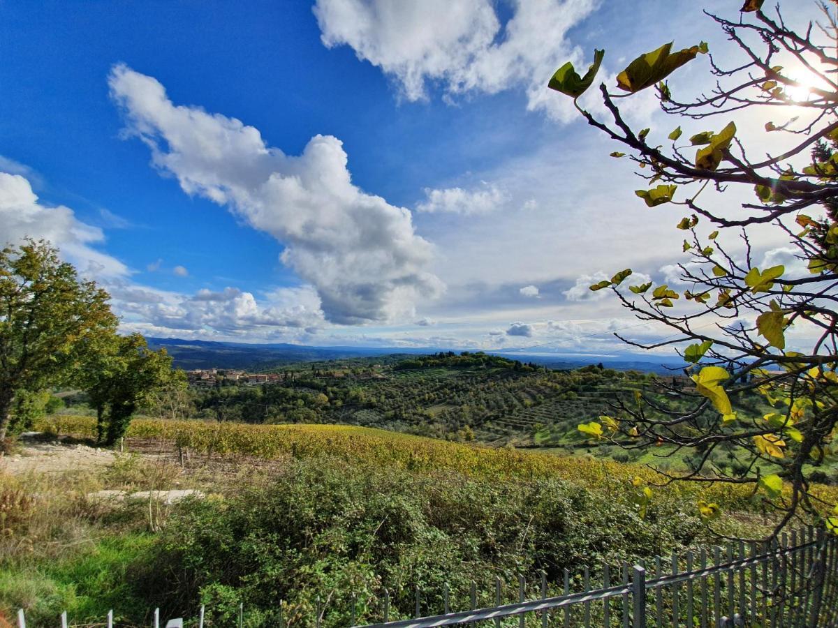Villa Orizzonte Castelnuovo Berardenga Exterior foto